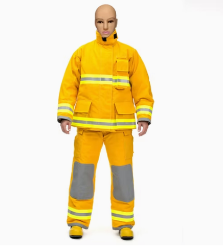 Aramid Firefighter Flame Retardant Fireproof Suits