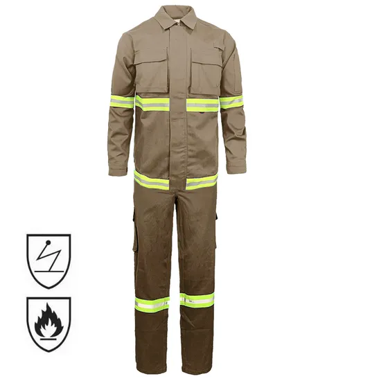 Industrial Reflective High-Visibility Fireproof Suits