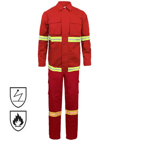 Industrial Reflective High-Visibility Fireproof Suits